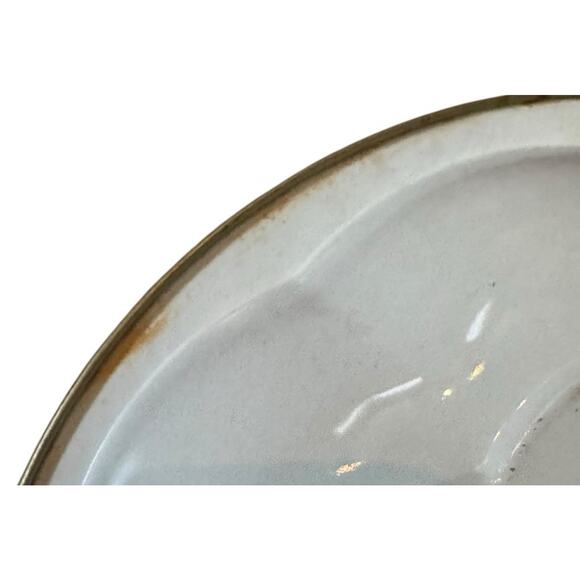 Floral Oriental Daher Decorated Ware Tin Plate 1971 England Blue Peach Gold VTG - Picture 4 of 7